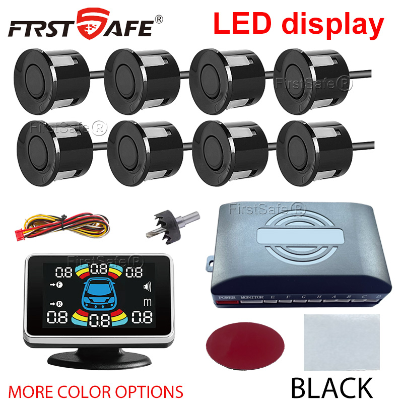 Infrared Obstacle Sensor - مجموعة حساسات ركن السيارة LED مع