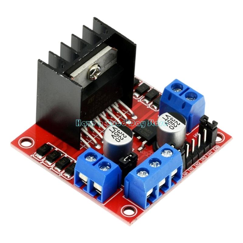 Motor Driver L298N - 462D وحدة التحكم في المحرك المزدوج
