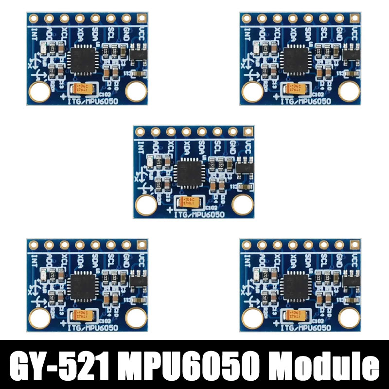 Accelerometer Mpu6050 - 1/5/10 قطع GY-521 MPU6050 وحدة مستشعر