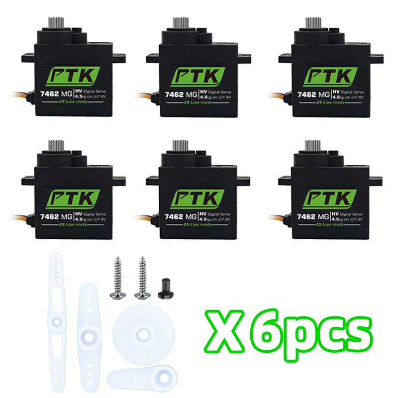 Micro Servo - PTK 7462W MG ميتال جير 9