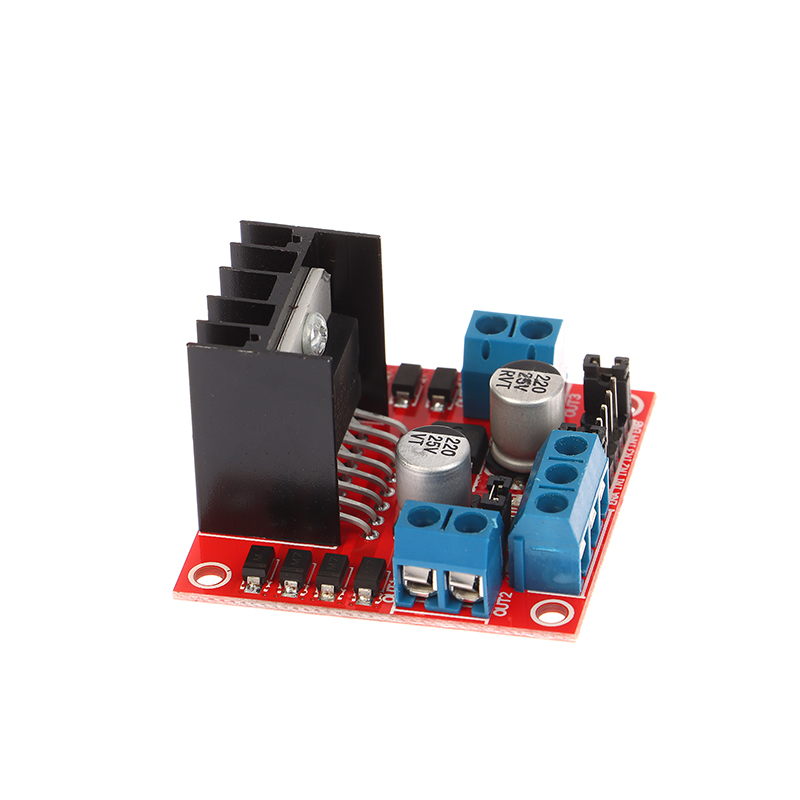 عالية الطاقة L298 موتور تيار م - مراجعة Motor Driver L298N وسعره