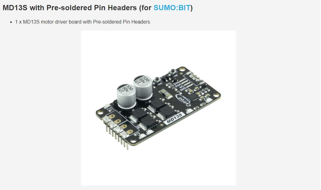 108070021 MD13S وحدة تحكم محرك - مراجعة Motor Driver Module وسعره