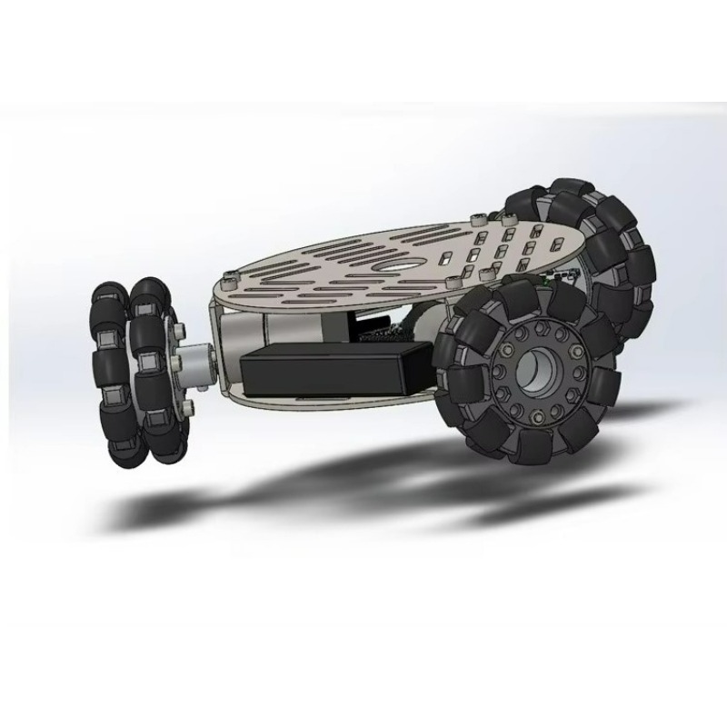 عجلات نايلون متعددة الاتجاهات  - مراجعة Ros Robot وسعره