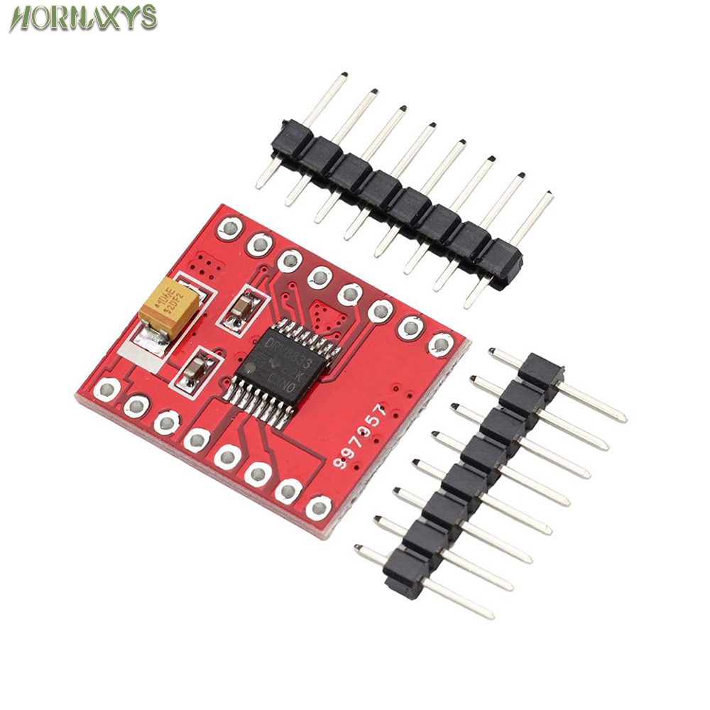 10 قطع من محرك TB6612 DRV8833  - مراجعة Motor Driver L298N وسعره