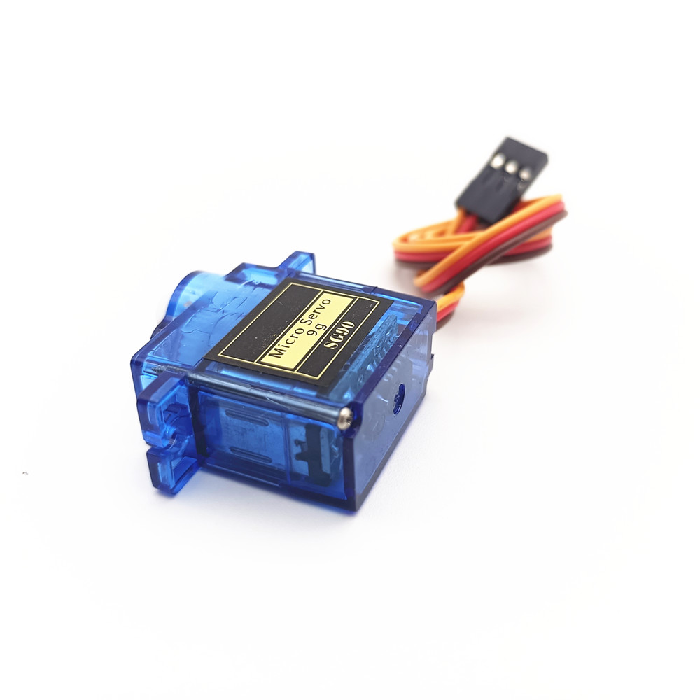 1/2/5/10 قطع محرك سيرفو SG90 ص - مراجعة Micro Servo وسعره