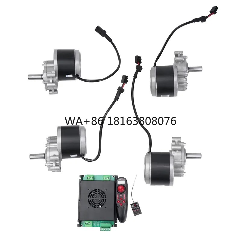 مجموعة محركات تروس بفرشاة للدف - مراجعة Geared Motor وسعره