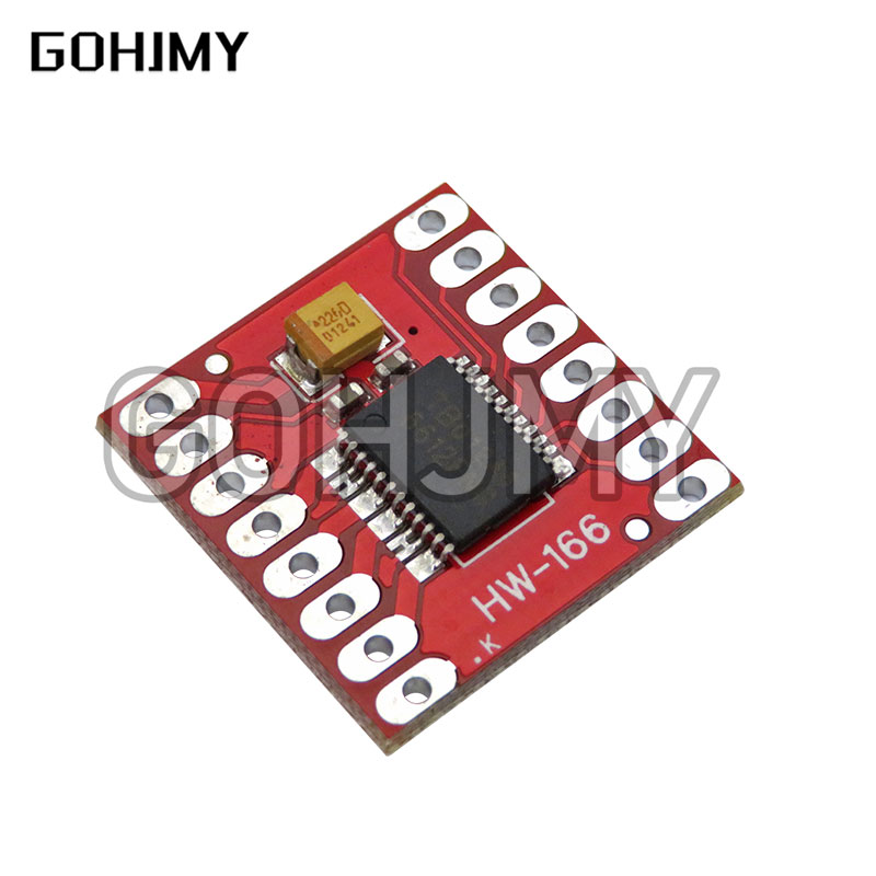 TB6612 DRV8833 محرك مزدوج 1A T - مراجعة Motor Driver L298N وسعره