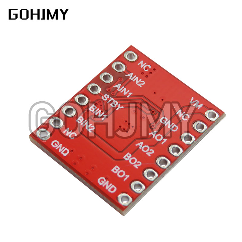 TB6612 DRV8833 محرك مزدوج 1A T - مراجعة Motor Driver L298N وسعره