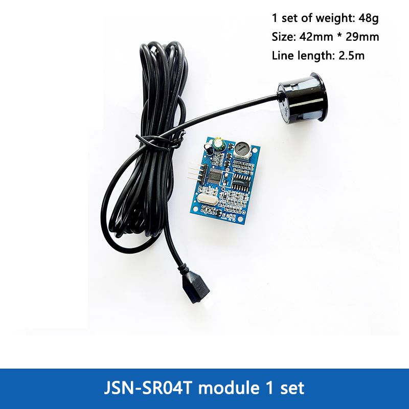JSN-SR04T وحدة المدى بالموجات  - مراجعة Ultrasonic Distance Sensor وسعره