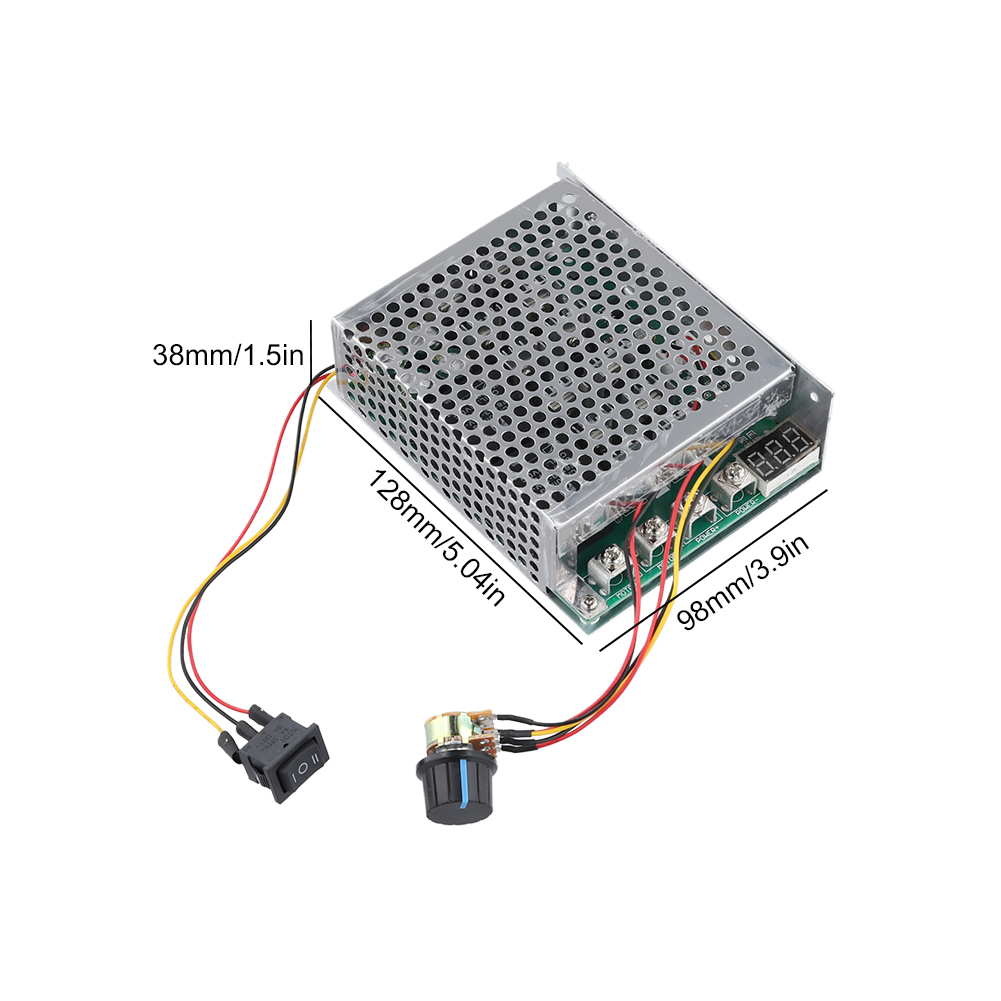 وحدة تحكم في سرعة محرك التيار  - مراجعة Motor Driver Module وسعره