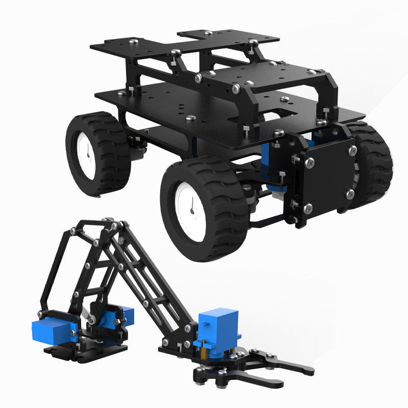 الاكريليك 4WD سيارة روبوت موتو - مراجعة Stm32 Robot وسعره