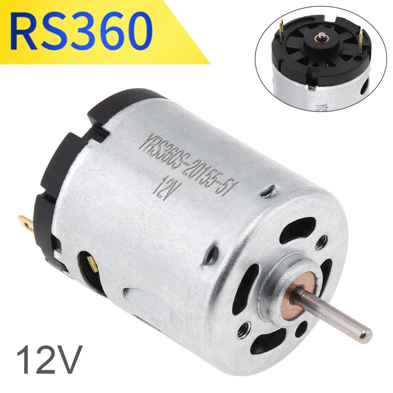 محرك RS360 12000 دورة في الدقي - مراجعة Dc Motor وسعره