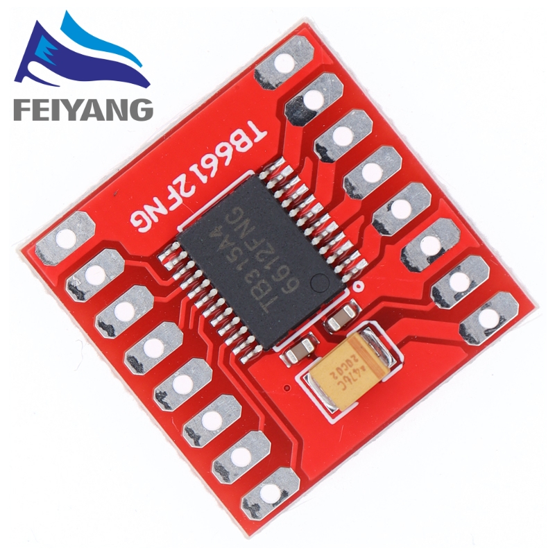 TB6612 محرك مزدوج 1A TB6612FNG - مراجعة Motor Driver L298N وسعره