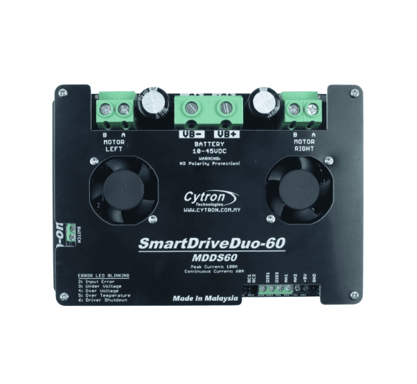 MDDS60 60 أمبير 7-45 فولت محرك - مراجعة Motor Driver Module وسعره