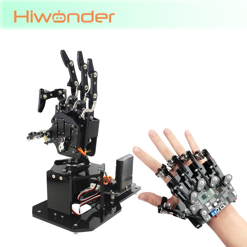 يد روبوتية Hiwonder uHand2.0 ( - مراجعة Stm32 Robot وسعره