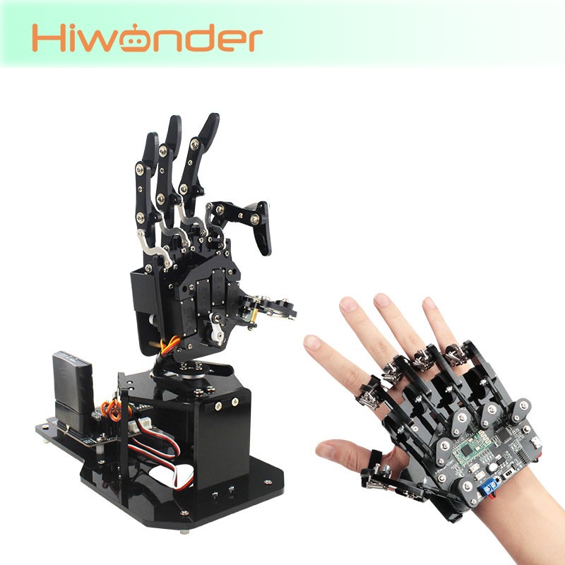 يد روبوتية Hiwonder uHand2.0 ( - مراجعة Stm32 Robot وسعره