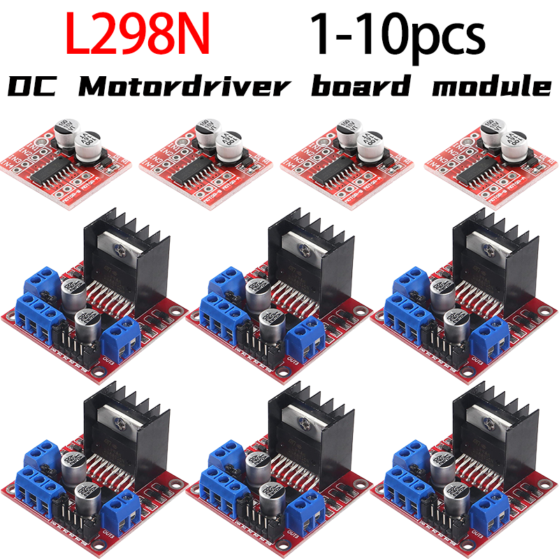 L298N DC وحدة تشغيل المحرك لار - مراجعة Motor Driver L298N وسعره