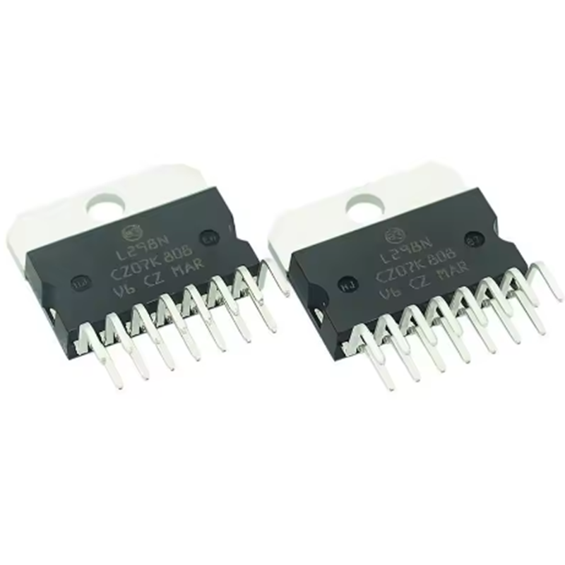 شريحة L298N L298 ZIP-15 لتشغيل - مراجعة Motor Driver L298N وسعره
