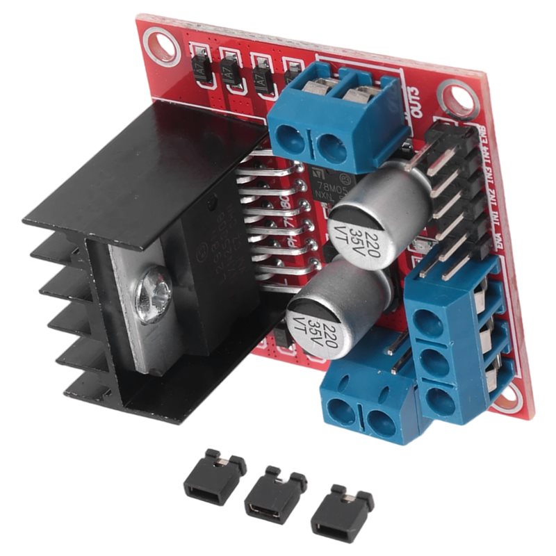 وحدة AED7-L298N، لوحة تحكم بمح - مراجعة Motor Driver L298N وسعره