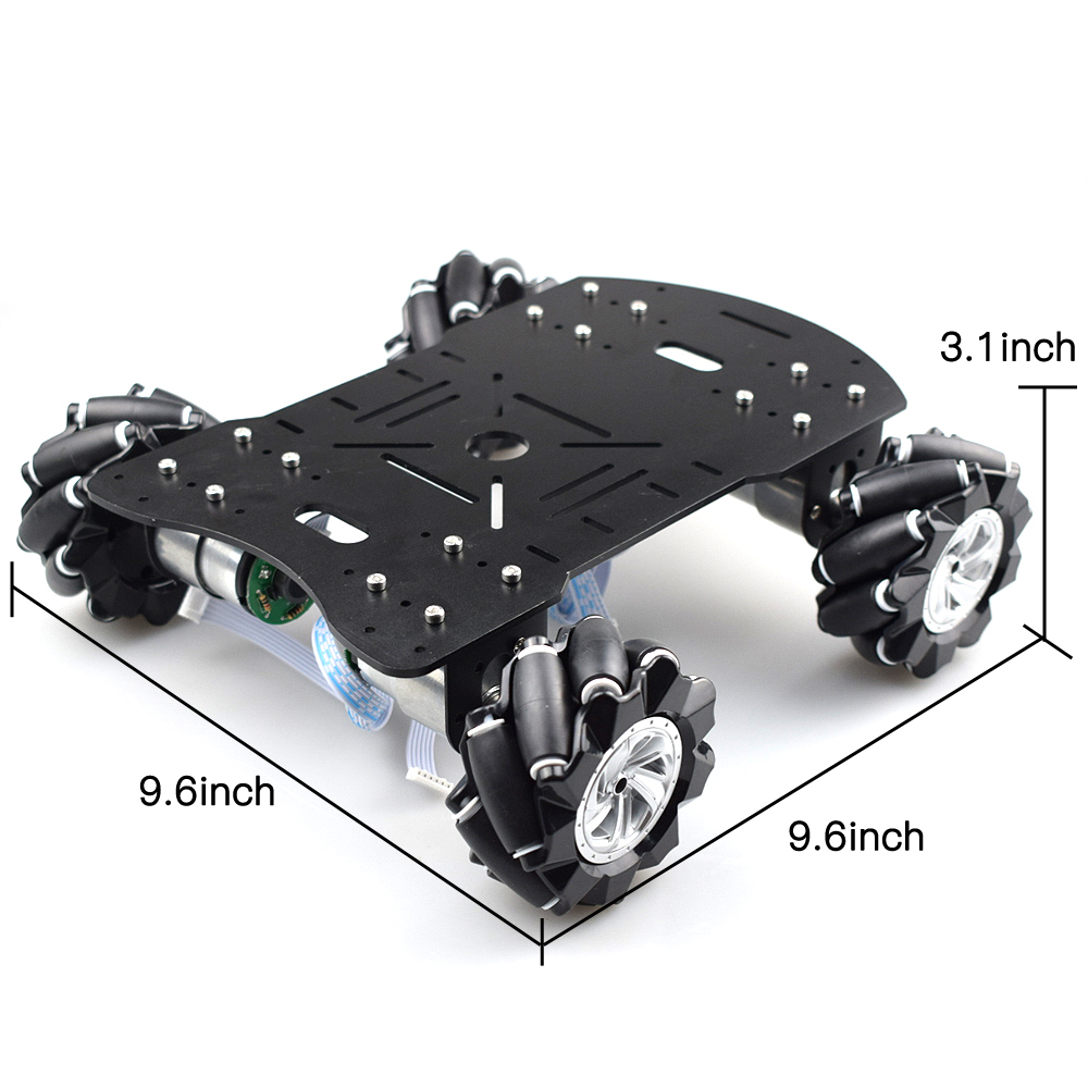 15 كجم تحميل PS2 RC الذكية Mec - مراجعة Omni Wheel وسعره