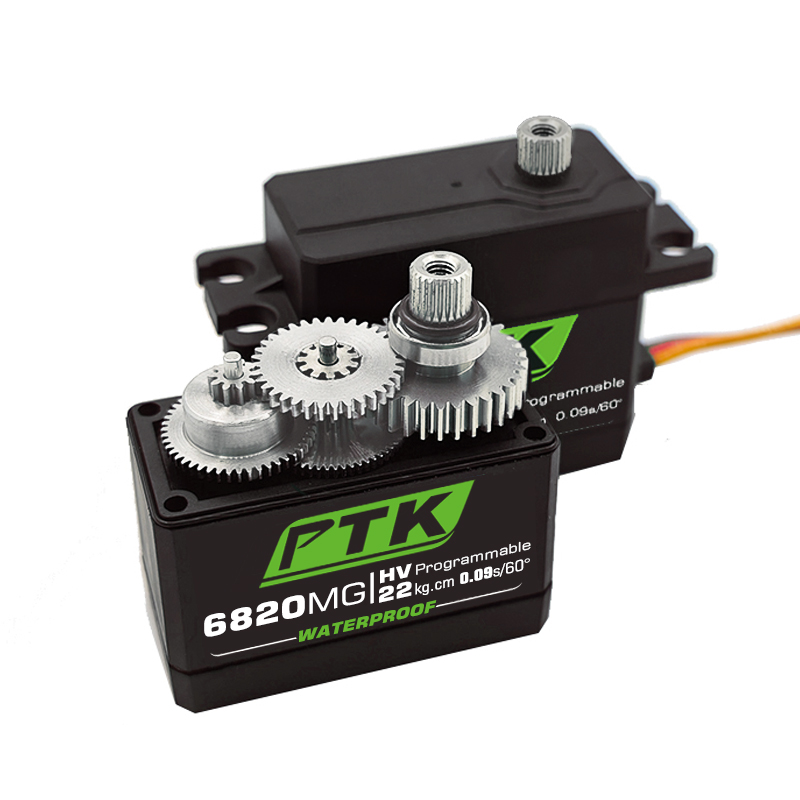 PTK سيرفو ميتال جير 20 كجم 30  - مراجعة Micro Servo وسعره